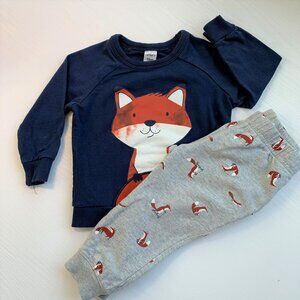 Carter’s Two Piece Fox Sweatshirt Set
